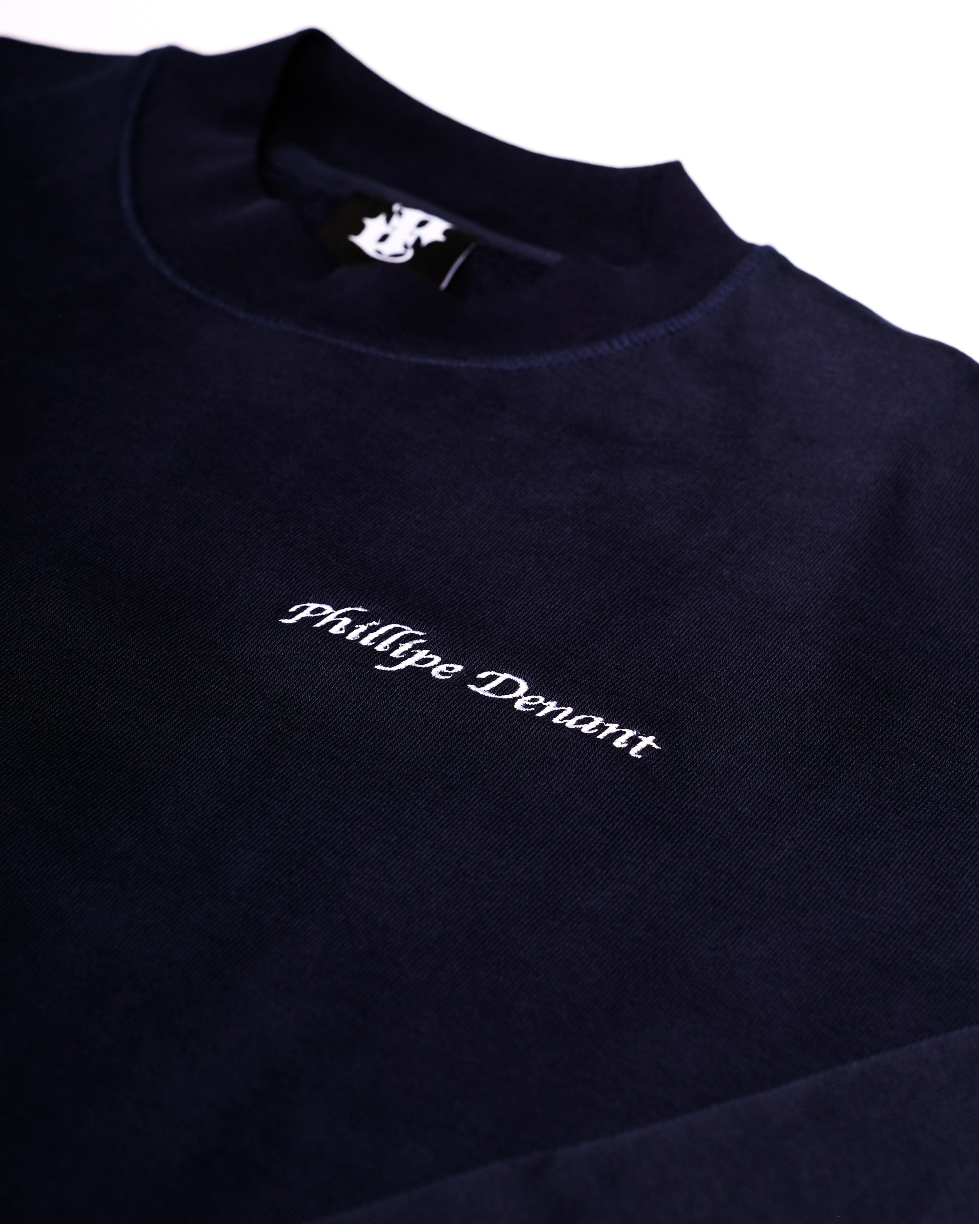 Navy blue crewneck