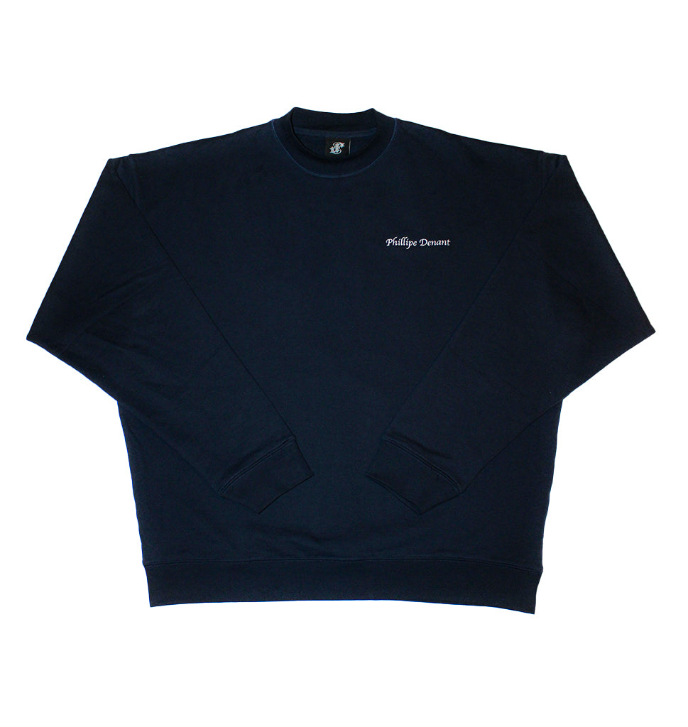 Navy blue crewneck